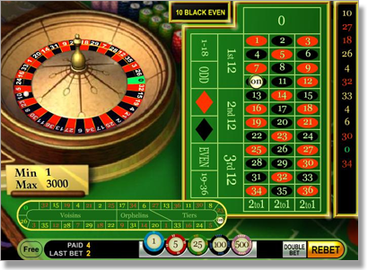 free roulette bet