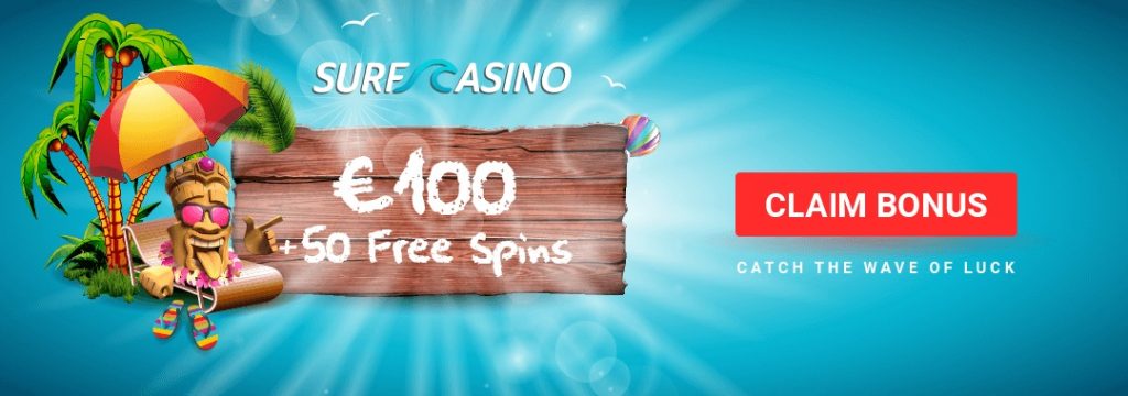 Surf Casino Australia - No Deposit Bonus Code with free spins