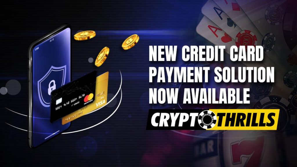 Credit Card Payment at Cryptothrills Casino