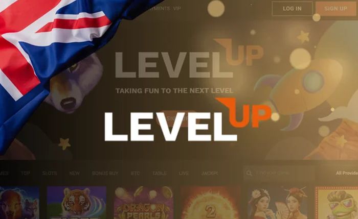 Level Up Online Casino for Aussie pokie players